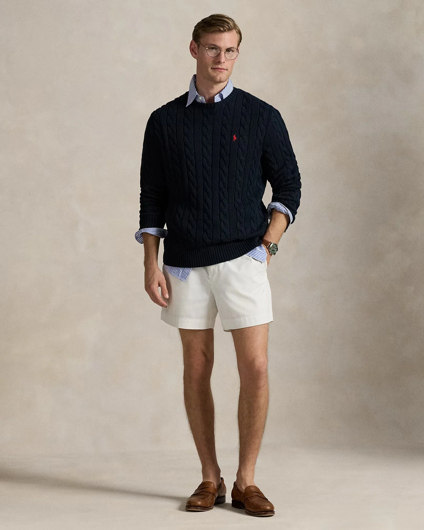 Kabeltrui Navyblauw