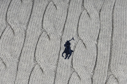 Kabelgebreid Katoenen Vest