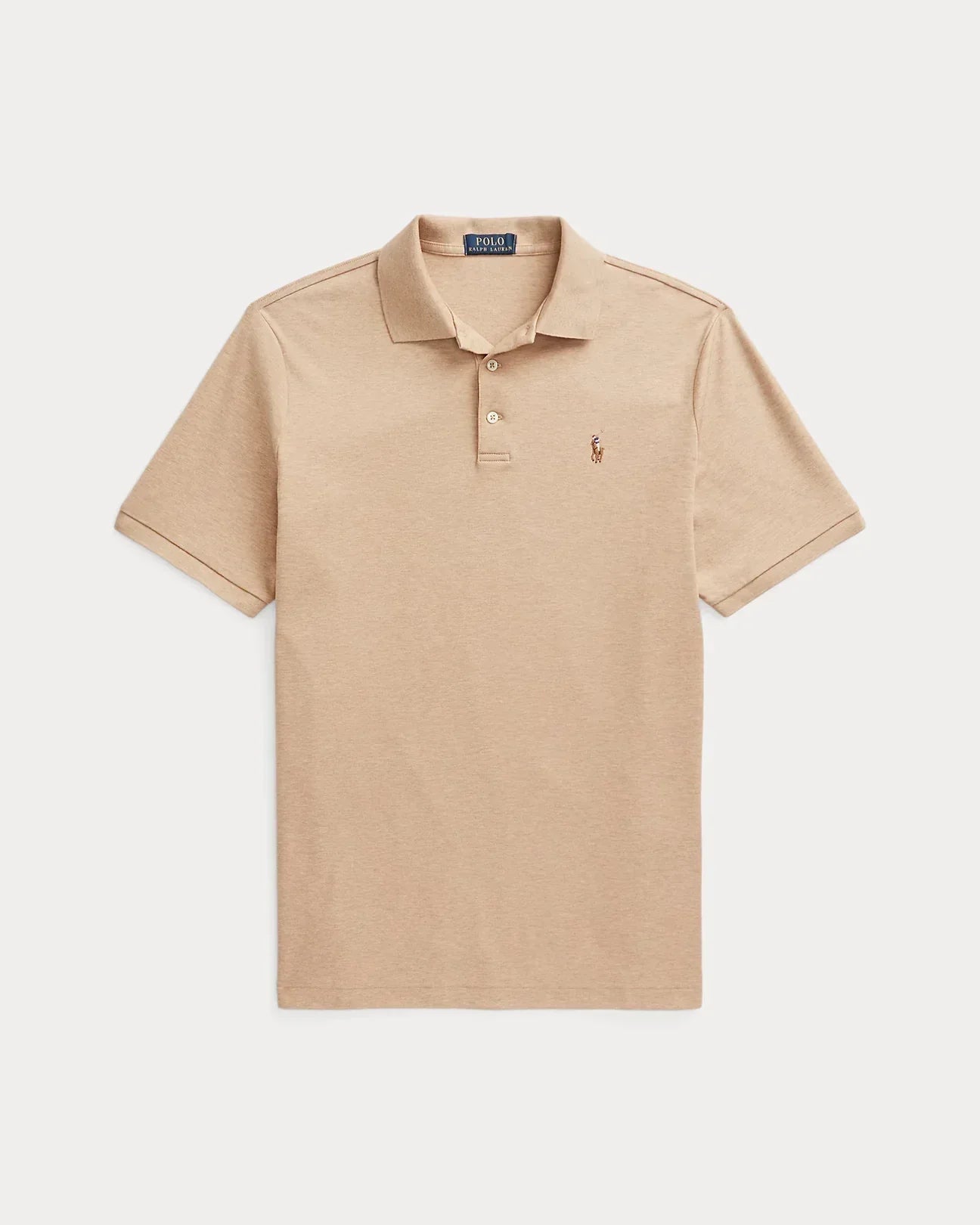 Polo Zacht Katoen Beige