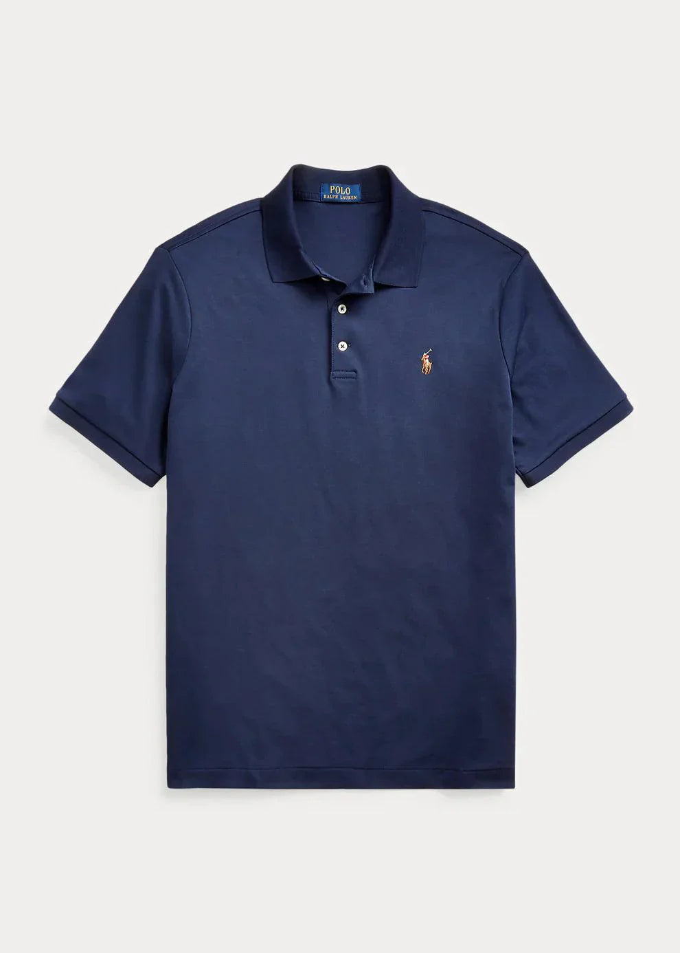 Polo Zacht Katoen Navy